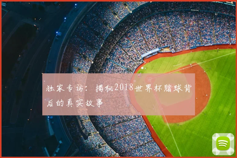 独家专访:揭秘2018世界杯赌球背后的真实故事